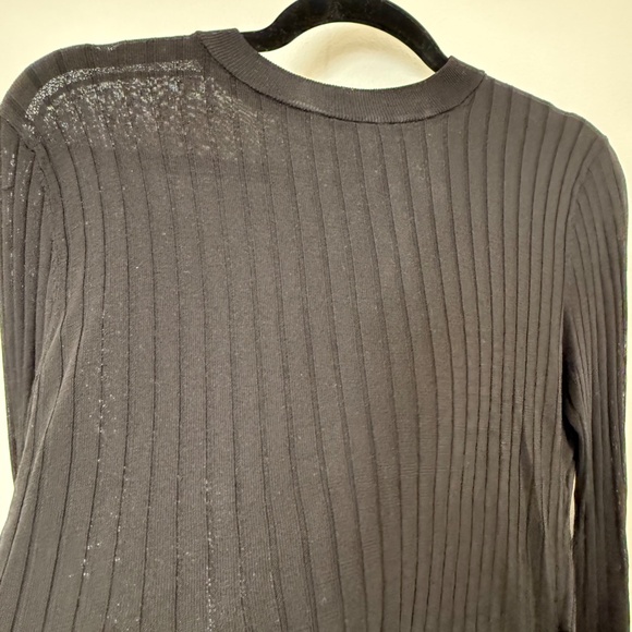 Zara sheer black crop top - Picture 2 of 4